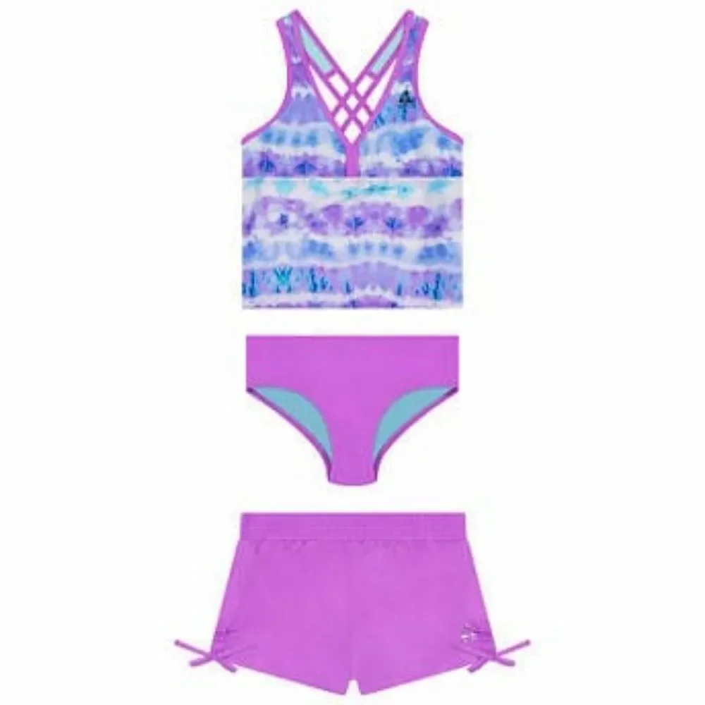 Gerry Youth 3-piece Swim Set Purple